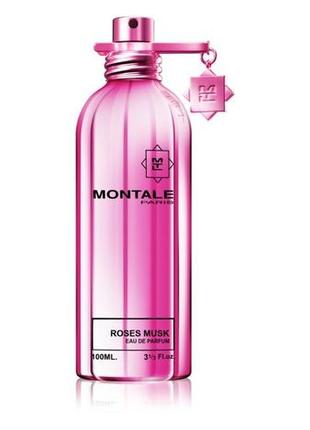 Montale roses musk парфумована вода 100ml edp (монталь рожевий...3 фото