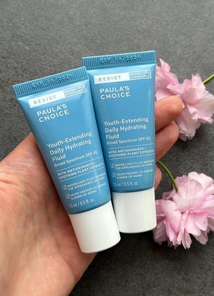 Paula’s choice - увлажняющая эмульсия с spf50 - resist - youth-extending day hydrating fluid spf50 - 15ml