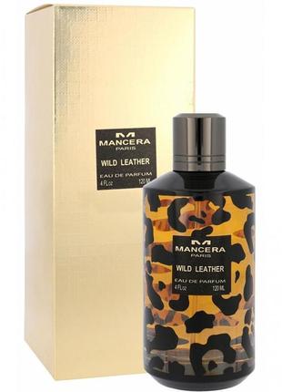 Mancera wild leather парфумована вода edp 120ml (мансера вайлд...