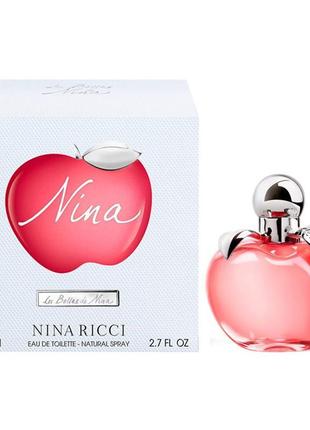 Nina ricci nina туалетна вода 80 ml (ніна річі ніна червоне яб...