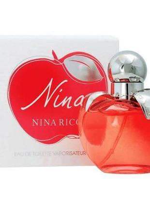 Nina ricci nina туалетна вода 80 ml (ніна річі ніна червоне яб...4 фото