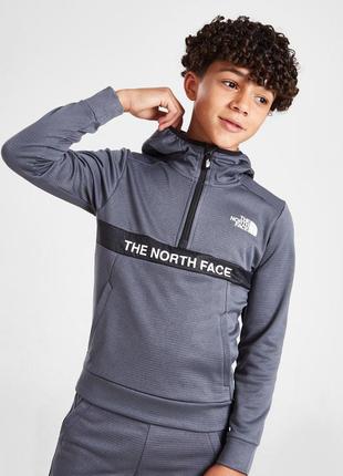 Худі фліс з логотипом the north face half-zip розмір (146-151) l