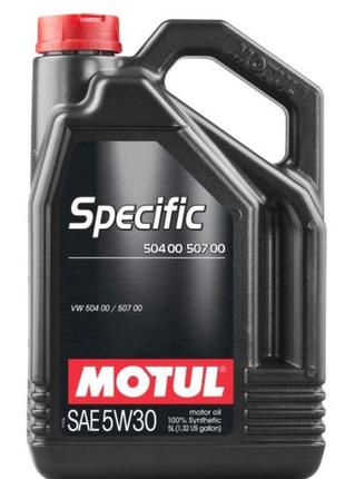 Моторне масло specific sae 5w30; acea c3; vw 504.00; vw 507.00...
