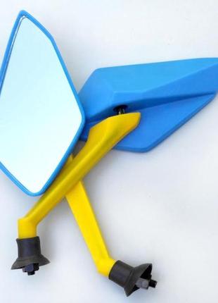 Зеркала мото ukraine (yx-001, резьба d-8mm, права-права) "moto...