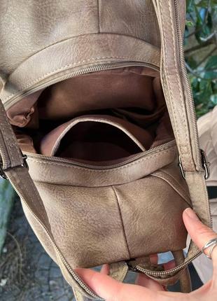 Рюкзак жіночий з кишенями s00-04375 фото