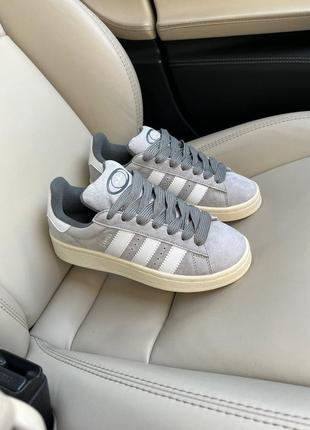 Adidas campus polar grey8 фото