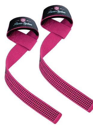 Лямки для тяги power system ps-3420 g-power straps pink2 фото