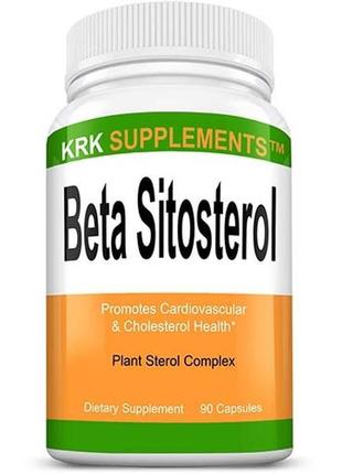 Бета ситостерол beta sitosterol 800 mg 90 капс