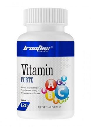 Вітамінно-мінеральний комплекс ironflex vitamin forte 120 tabs