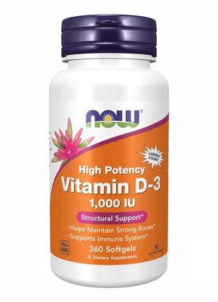 Vit d-3 1000 iu - 360 sgels