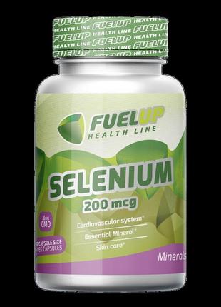 Селен fuelup selenium 200 mcg​​​​​​​ 180 veg caps