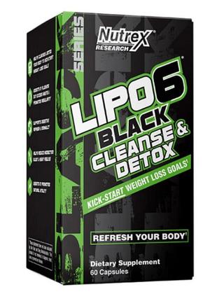 Lipo-6 black cleanse detox - 60ct