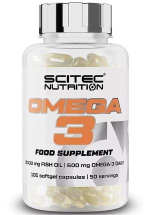 Омега-3 scitec nutrition omega 3 100 caps