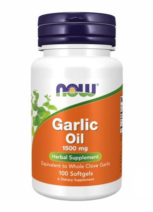 Garlic oil 1500mg - 100 sgels