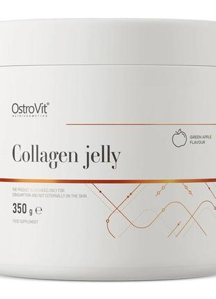 Колаген ostrovit collagen jelly 350 g (green apple)