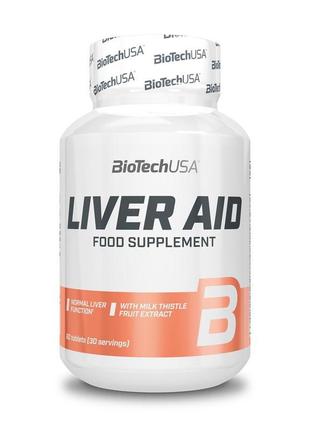 Підтримка роботи печінки biotech liver aid 60 tabs