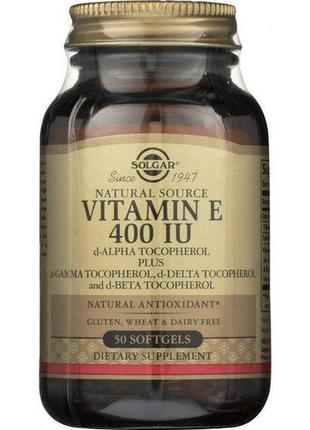 Вітамін е vitamin e 400 iu mixed (400 iu d-alpha tocopherol & ...