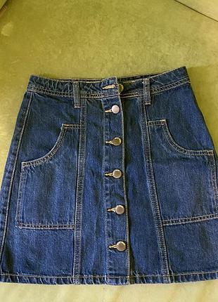 Юбка джинсовая