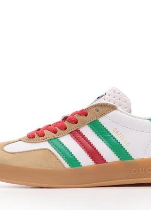 Кроссовки adidas gazelle x gucci5 фото