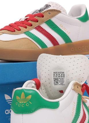 Кроссовки adidas gazelle x gucci2 фото