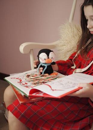Новорічний подарунок пінгвін2 фото