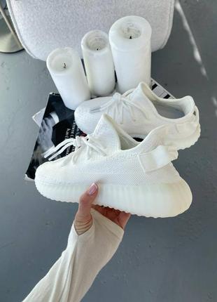 Кроссовки adidas yeezy boost 350 white premium3 фото