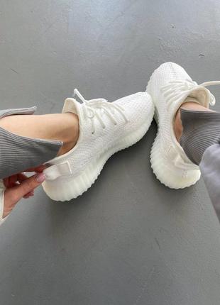 Кроссовки adidas yeezy boost 350 white premium6 фото