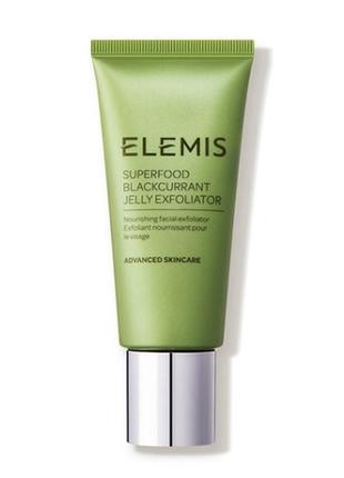 Пилинг-желе для лица advanced skincare superfood blackcurrant jelly exfoliator elemis