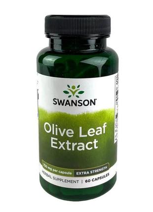 Экстракт оливковых листьев swanson olive leaf standardized ext...