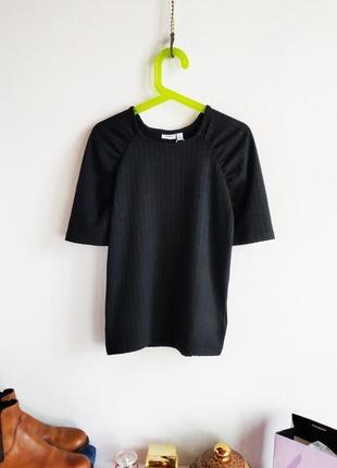 Новая черная футболочка блуза на девочку name it1 фото
