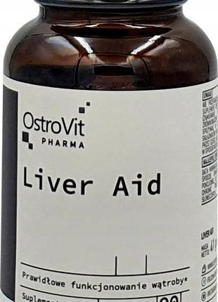 Підтримка роботи печінки ostrovit pharma liver aid 90 caps