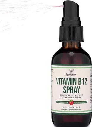 Вітамін b12 double wood vitamin b12 spray 1500 mcg (methylcoba...