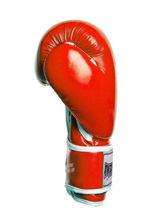 Боксерські рукавиці powerplay 3019 challenger червоні 8 унцій4 фото