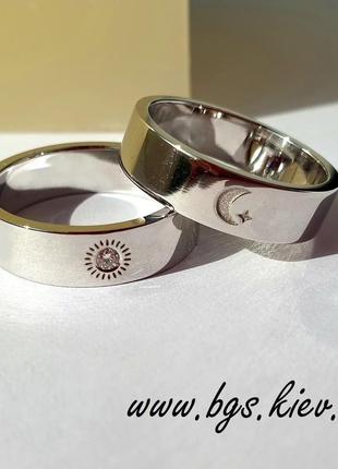 Обручальное кольцо с бриллиантами1 фото