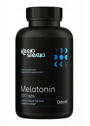 Мелатонін ostrovit keep sleep melatonin 300 tabs