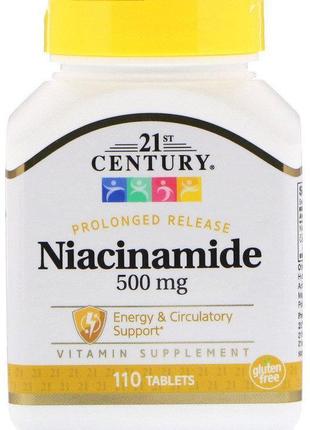 Ніацинамід niacinamide 500 mg 110 tablets