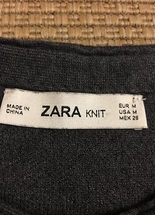 Базове тепле плаття в'язане zara knit2 фото