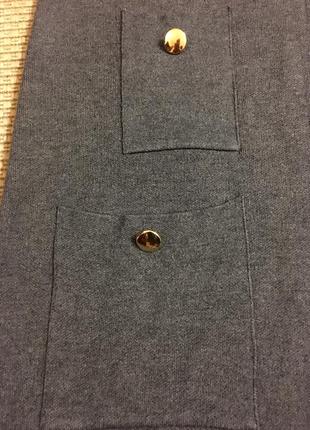Базове тепле плаття в'язане zara knit3 фото