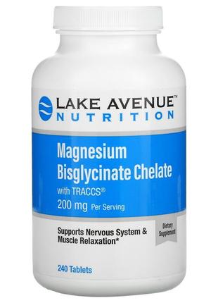 Комплекс магнію lake avenue nutrition magnesium complex 300 mg...