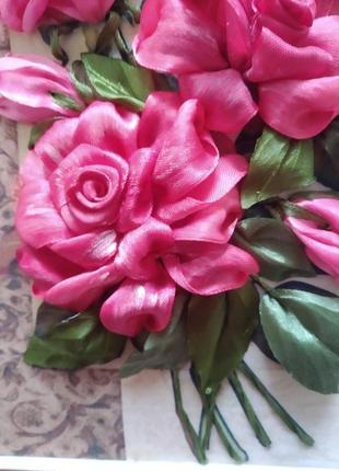 Миниатюра "розовые розы"2 фото