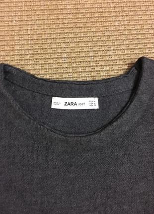 Базове тепле плаття в'язане zara knit4 фото