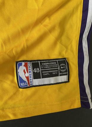 Майка lakers nike james nba3 фото