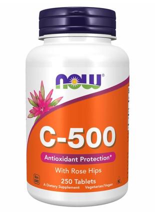 C-500 with rose hips - 250 tabs