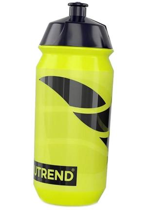 Спортивна пляшка nutrend sport bottle 500ml yellow with black ...