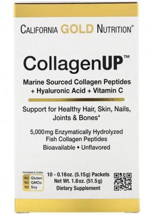 Морський колаген collagenup, marine collagen + hyaluronic acid...