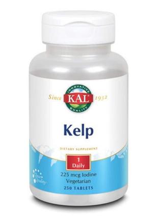 Бурі водорості kal kelp, 250 tablets