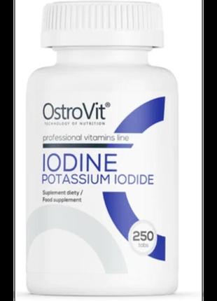 Калій йодид ostrovit iodine potassium iodine 250 tabs