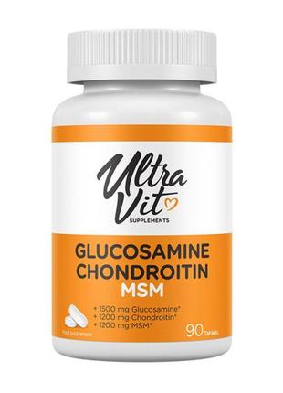 Глюкозамін & хондроїтин мсм vp laboratory ultravit glucosamine...