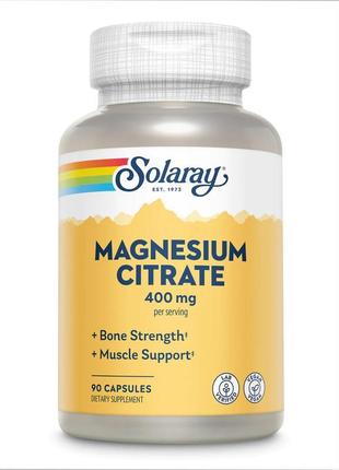 Magnesium citrate 400mg - 90 vcaps