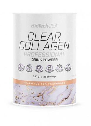 Колаген biotech clear collagen professional 350 g (peach ice tea)